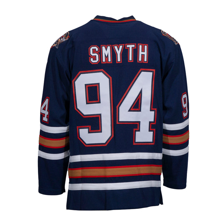 Ryan Smyth Edmonton Oilers Mitchell & Ness 2005-06 Blue Line Retro Navy Jersey