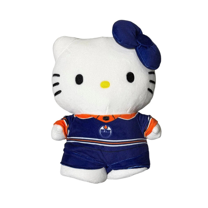 Edmonton Oilers Sanrio 10" Hello Kitty Jersey Plushie Toy