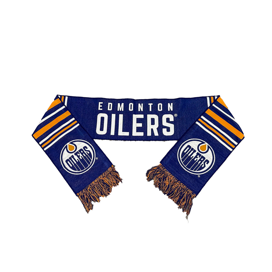 Edmonton Oilers Royal Home Logo Scarf
