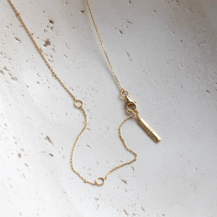 Edmonton Oilers So Pretty Cara Cotter Gold Pave Necklace