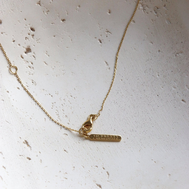 Edmonton Oilers So Pretty Cara Cotter Gold Pave Necklace