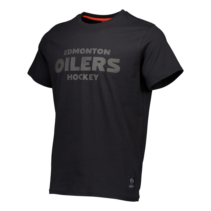 Edmonton Oilers Sport Design Sweden Black T-Shirt