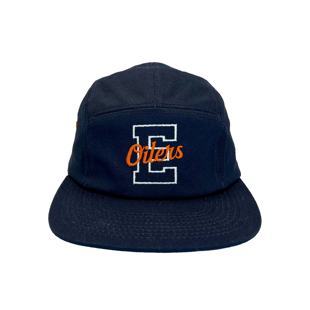 Edmonton Oilers Sport Design Sweden Navy Baseball Unstructured Strapback Hat