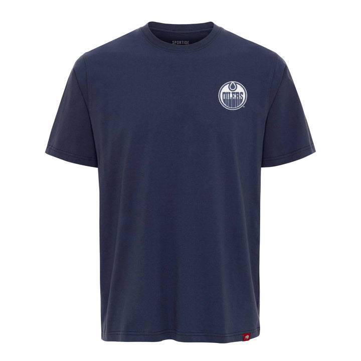 Edmonton Oilers Sportiqe Duke Yamas Blue T-Shirt