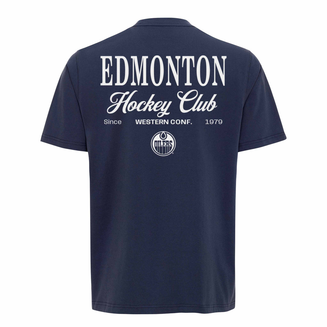Edmonton Oilers Sportiqe Duke Yamas Blue T-Shirt