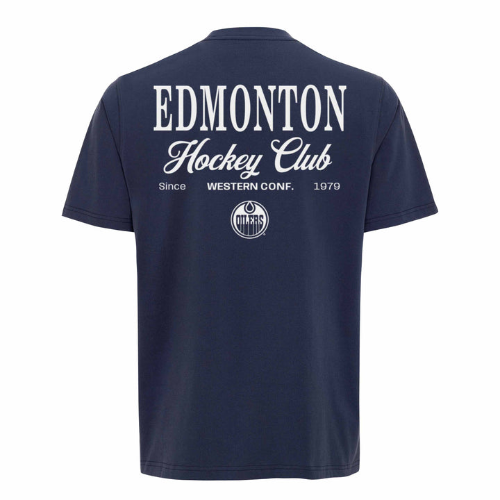 Edmonton Oilers Sportiqe Duke Yamas Blue T-Shirt