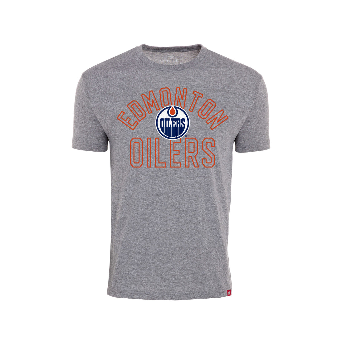 Edmonton Oilers Sportiqe Classic Comfy Grey T-Shirt