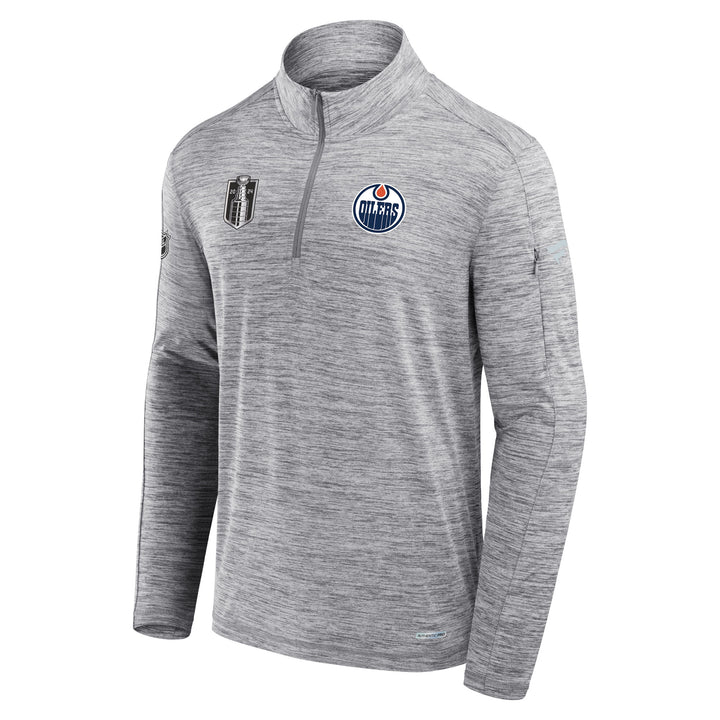 Edmonton Oilers 2024 Stanley Cup Playoffs Fanatics Stanley Cup Final Participant Locker Room Half-Zip