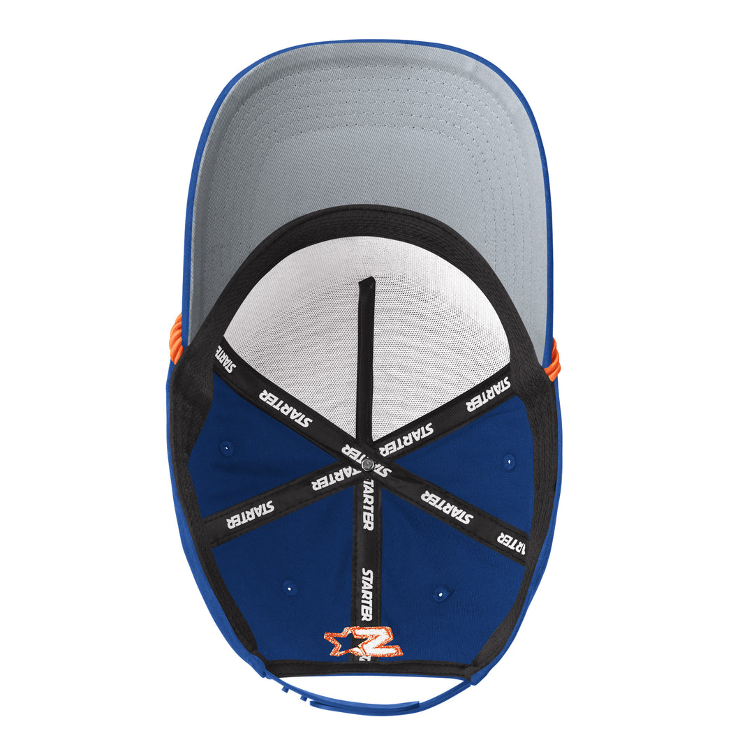 Edmonton Oilers Starter Blue Exclusive 5-Star Snapback Hat
