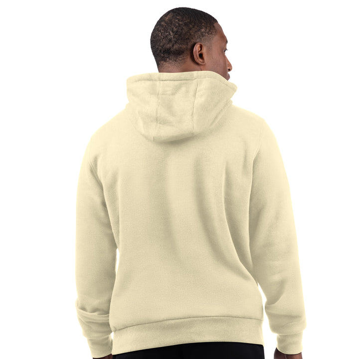 Edmonton Oilers Starter Cream Alternate Logo Pullover Hoodie