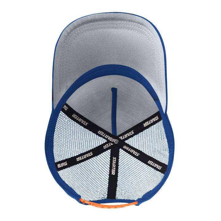 Edmonton Oilers Starter Royal Game Day Trailer Starfit Snapback Hat