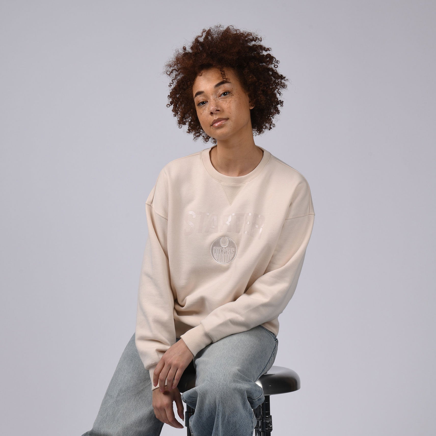 Tan crew neck sweatshirt hotsell