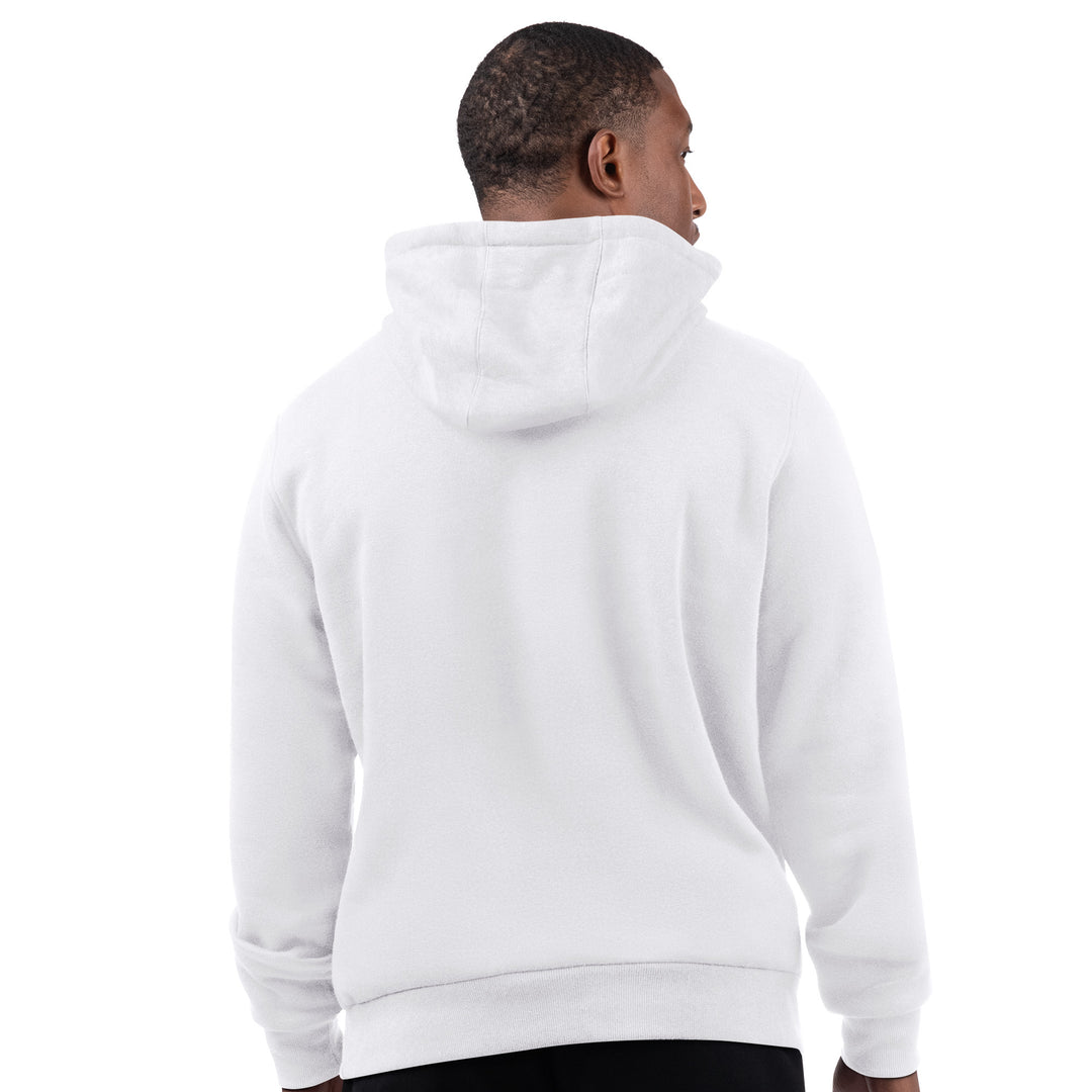 Edmonton Oilers Starter White Alternate Logo Pullover Hoodie