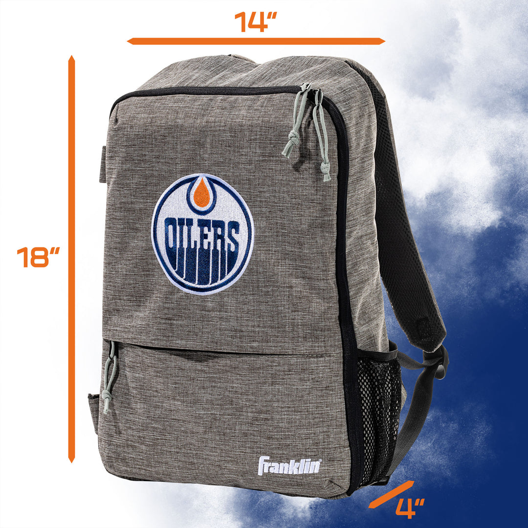 Edmonton Oilers Street Grey Backpack