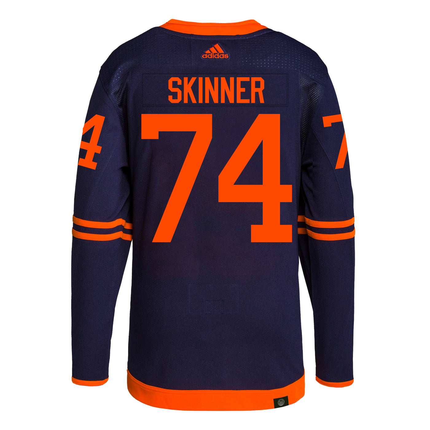 Stuart Skinner Edmonton Oilers adidas Primegreen Authentic Navy Alternate Jersey