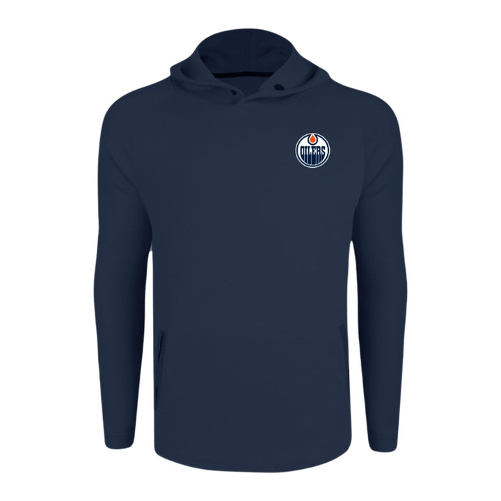 Edmonton Oilers Swannies Golf Camden Navy Hoodie
