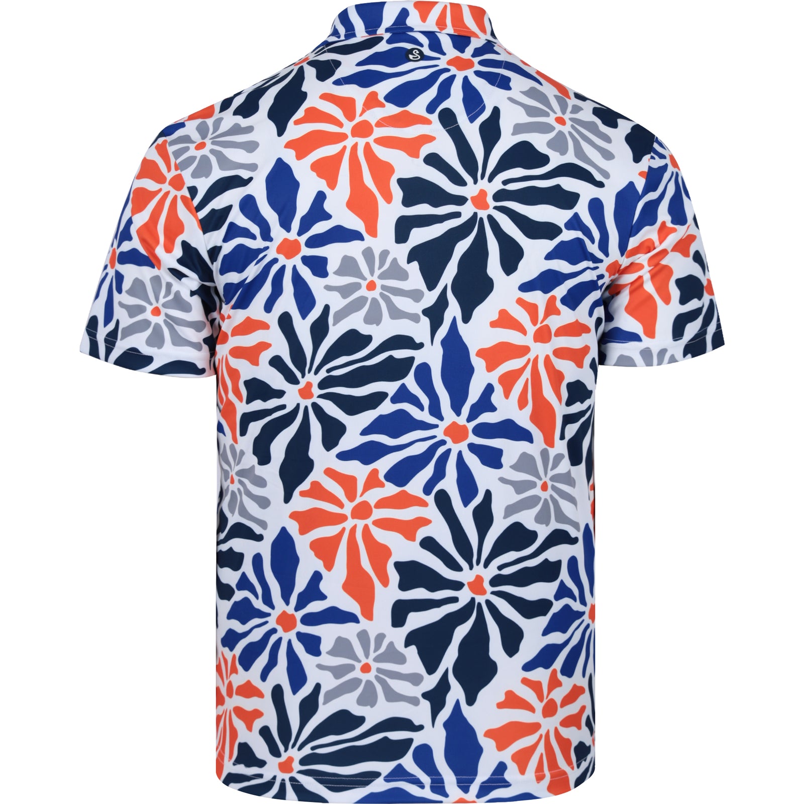Edmonton Oilers Swannies Golf Donald Custom Sublimated Polo