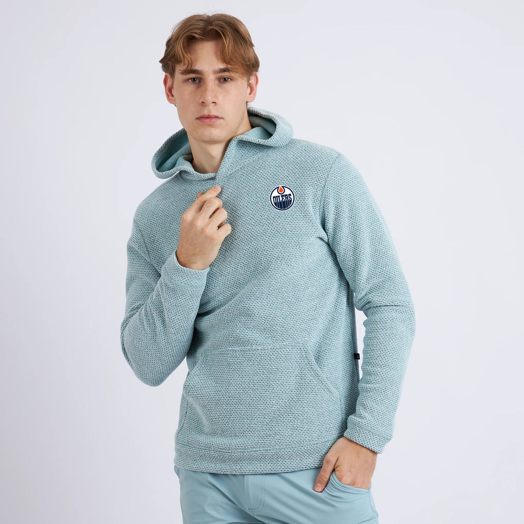 Edmonton Oilers Swannies Golf Dwayne Blue Hoodie