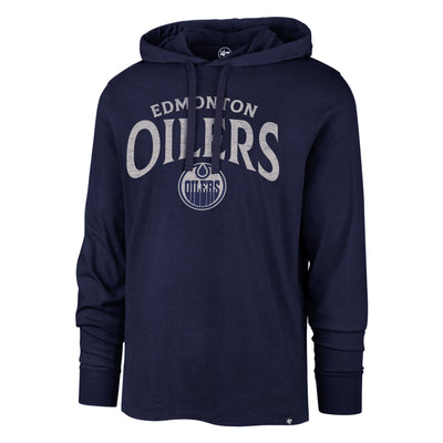 Edmonton Oilers '47 Timepiece Franklin Navy Hooded T-Shirt