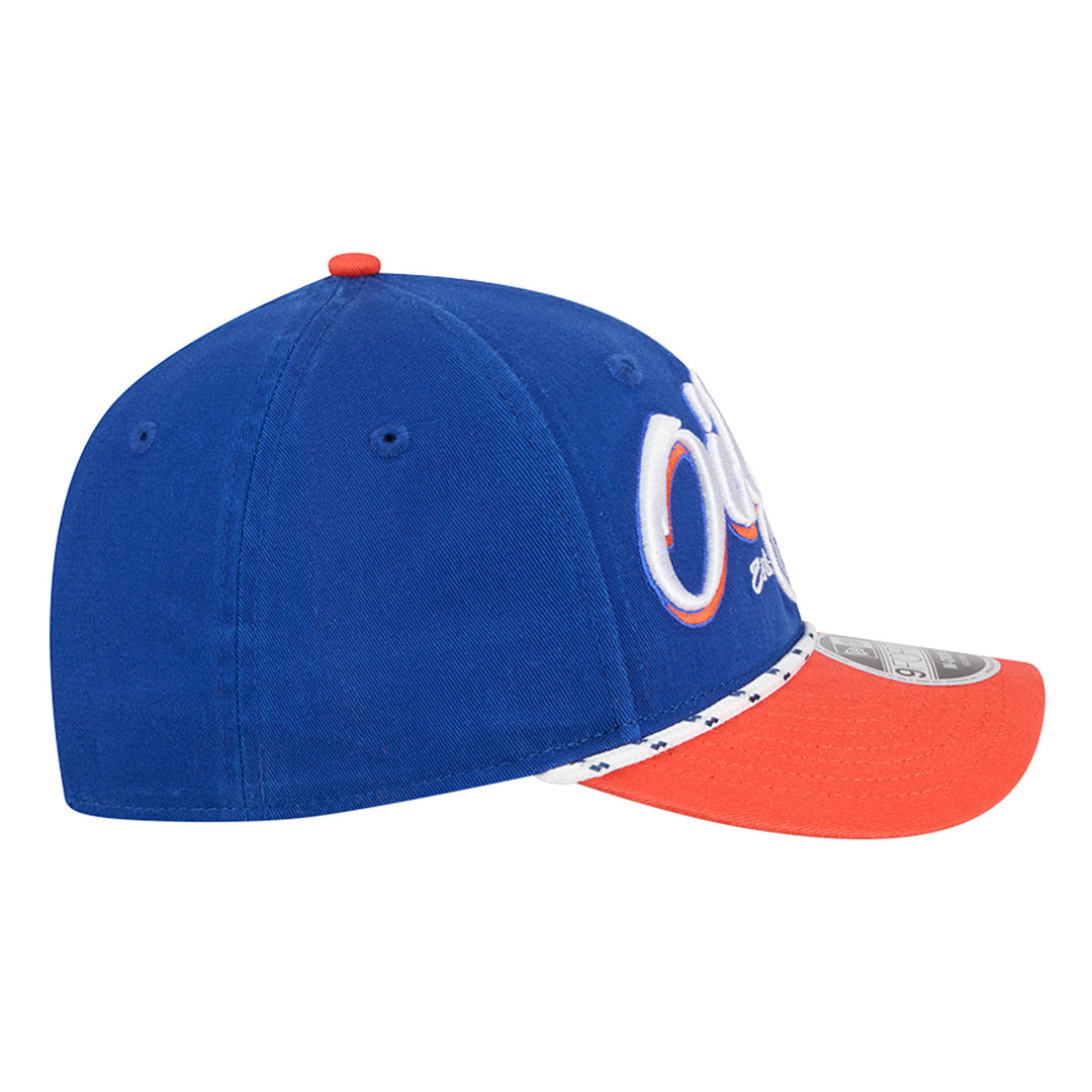 Edmonton Oilers Toddler New Era Blue & Orange Team Loyal 9FORTY M-Crown Adjustable Hat