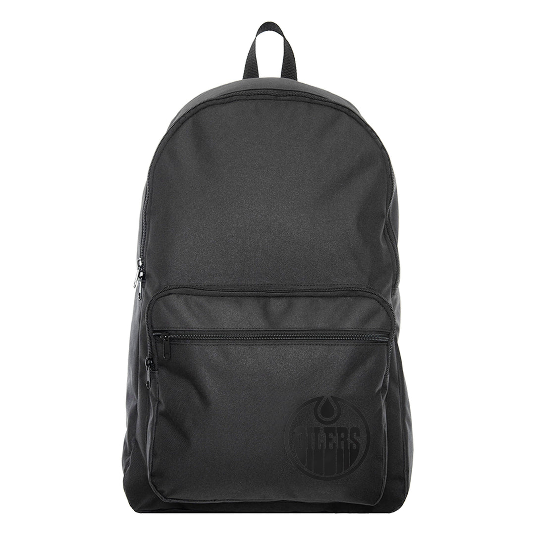 Edmonton Oilers Tonal Black Backpack