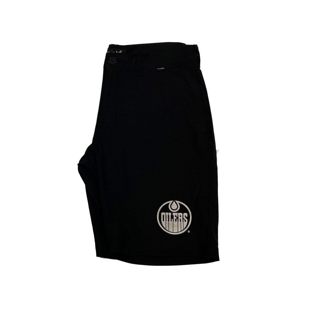 Edmonton Oilers TravisMathew Beck Black Shorts