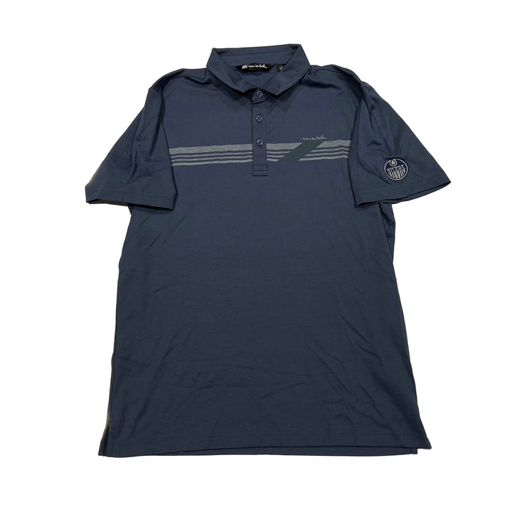 Edmonton Oilers TravisMathew Three Hills Blue Polo