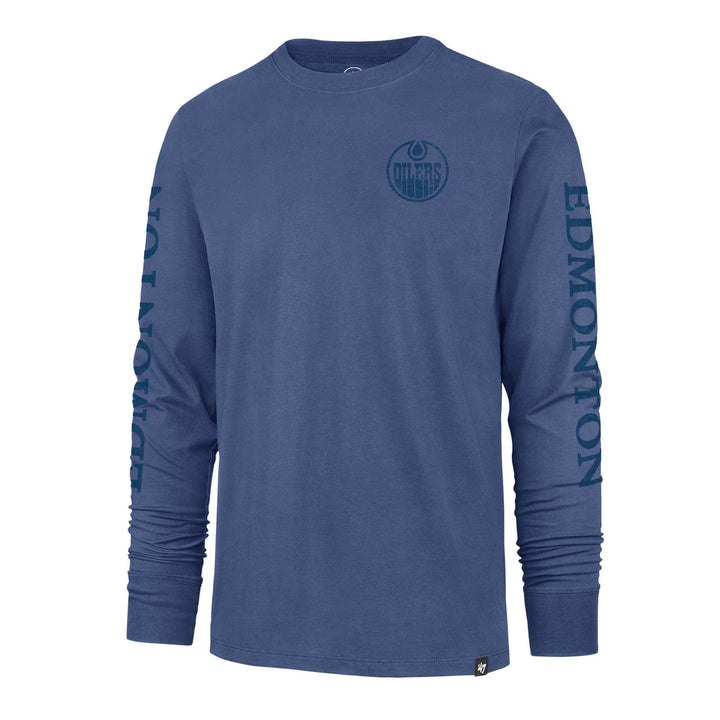 Edmonton Oilers '47 Tripledown Franklin Long Sleeve T-Shirt