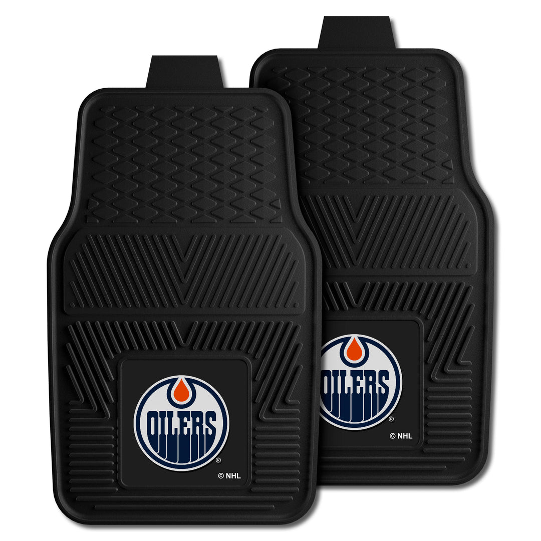 Edmonton Oilers Vinyl Car Mat 2-Pack Set