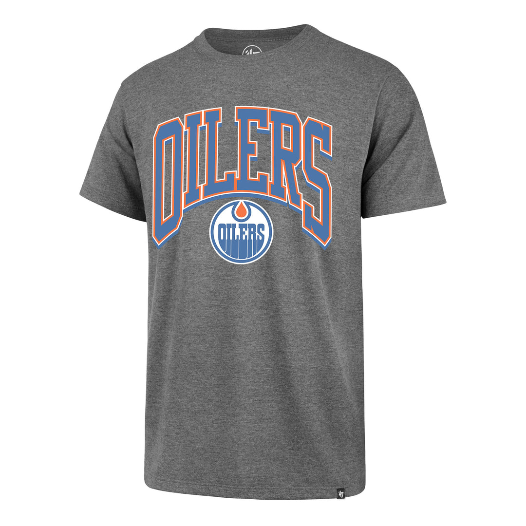 Edmonton Oilers '47 Walk Tall Grey T-Shirt