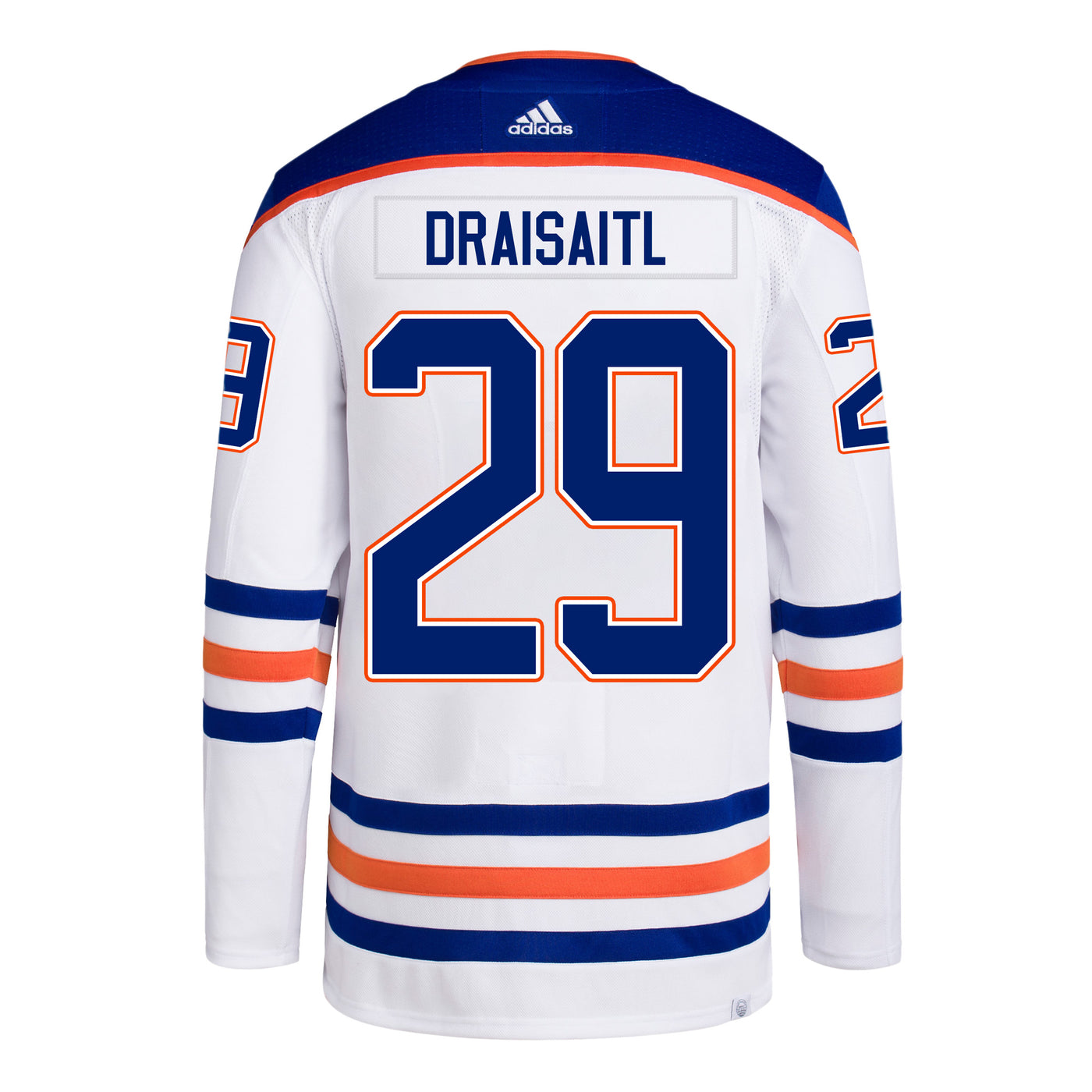 Leon Draisaitl Edmonton Oilers adidas Primegreen Authentic White Away Jersey