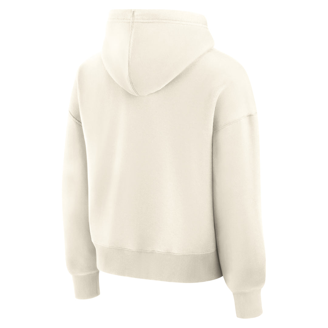 Edmonton Oilers Women's Fanatics Rewind Cream Pullover Hoodie