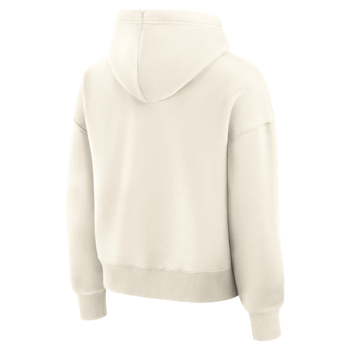 Edmonton Oilers Women's Fanatics Rewind Cream Pullover Hoodie