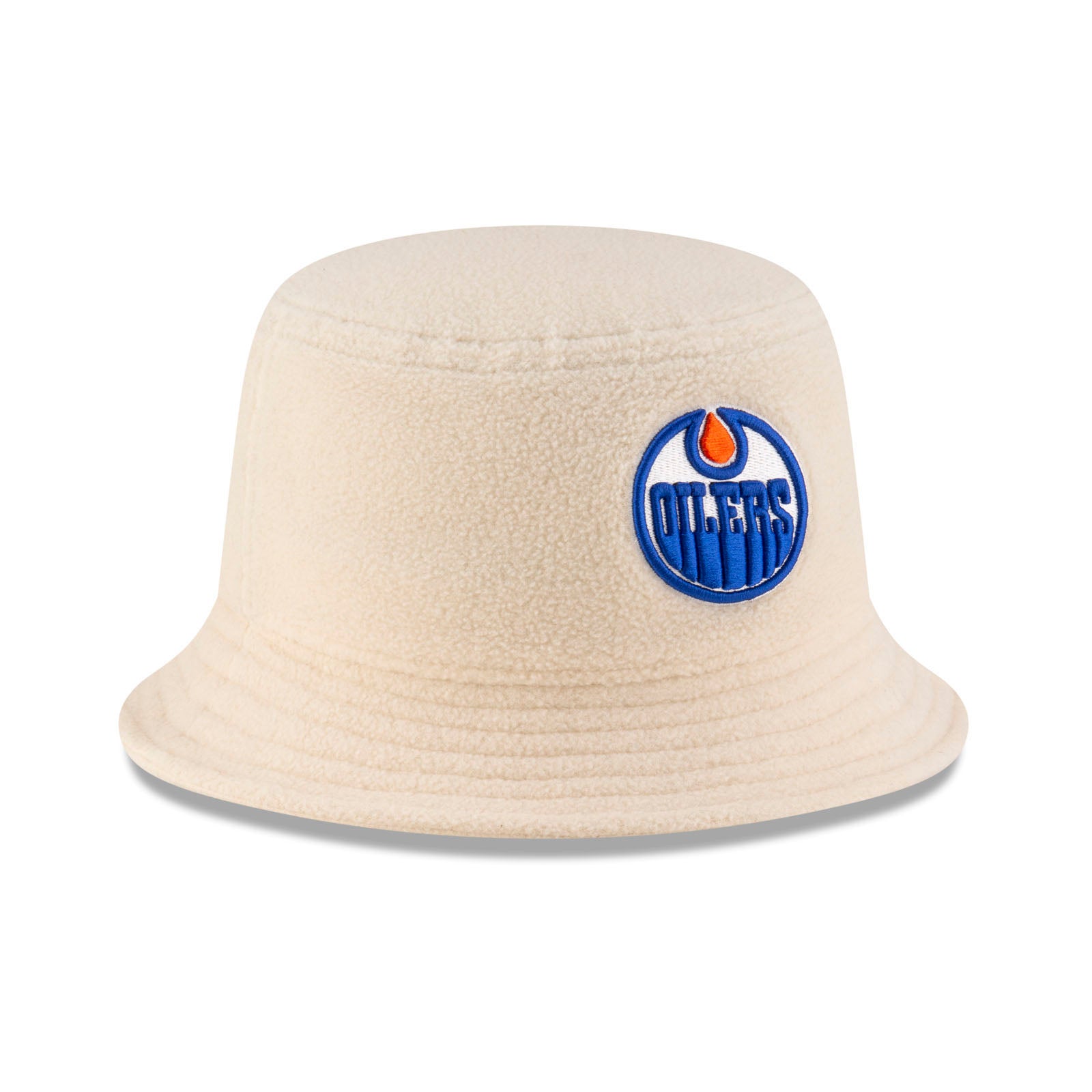 Edmonton Oilers Women's New Era Cream Cozy Sherpa Bucket Hat – ICE