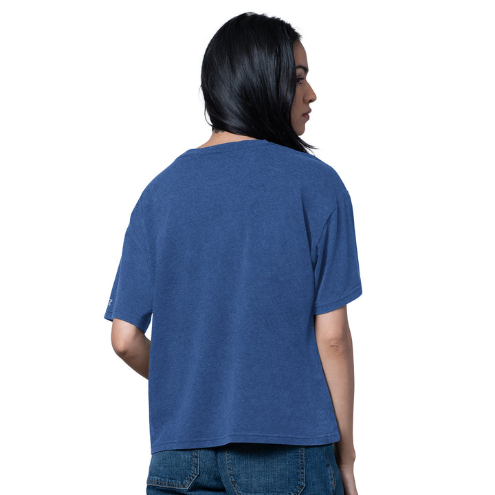 Edmonton Oilers Women's Starter Royal Blue Hall Of Fame T-Shirt