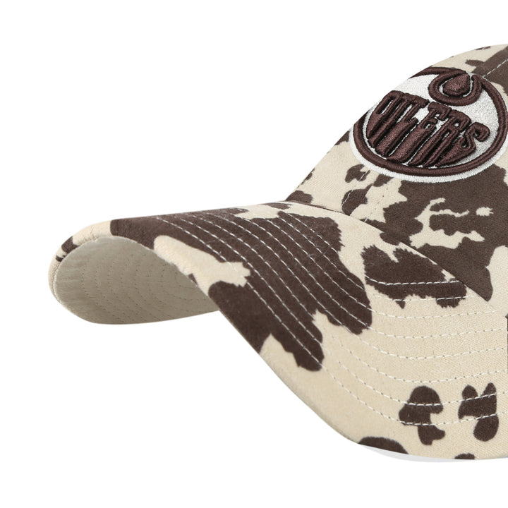 Edmonton Oilers Women's '47 Brown Bessie Clean Up Adjustable Hat