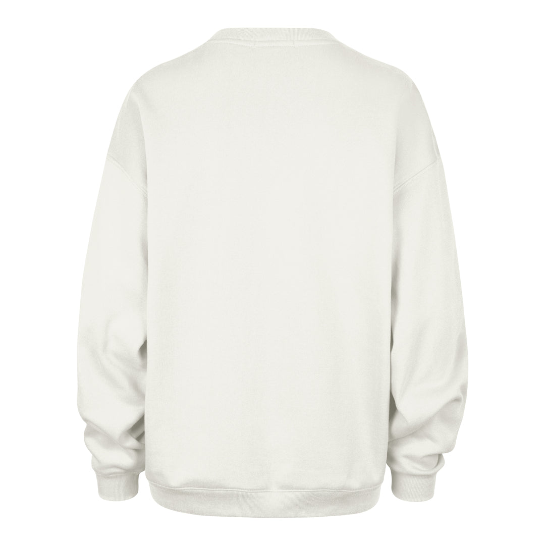 Edmonton Oilers Women's '47 Golden Age Arch Cloud Cream Crewneck Sweatshirt