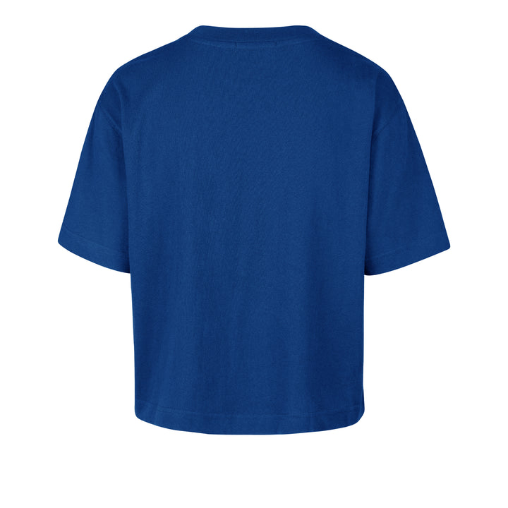 Edmonton Oilers Women's '47 Outreach City Royal Boxy Cropped T-Shirt
