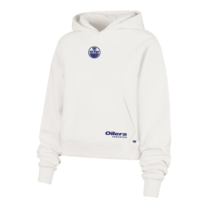 Edmonton Oilers Women's '47 Sue Foundation Cream Hoodie