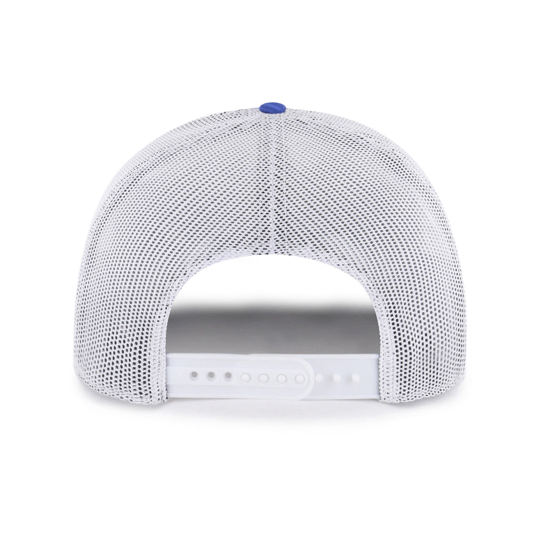Edmonton Oilers Women's '47 With Love Blue Mesh Trucker Snapback Hat