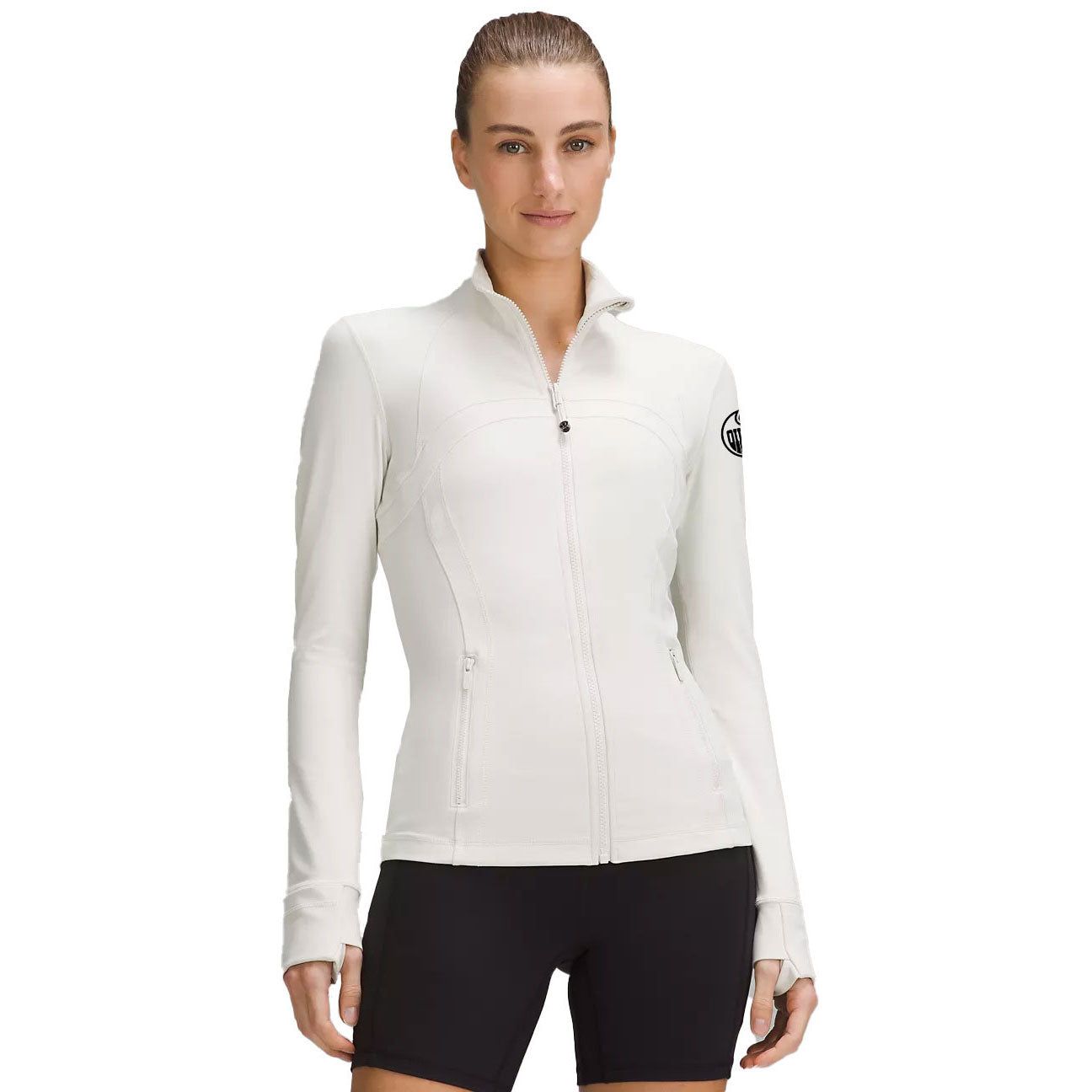Edmonton Oilers Women's lululemon Luon Define Cream Jacket – ICE