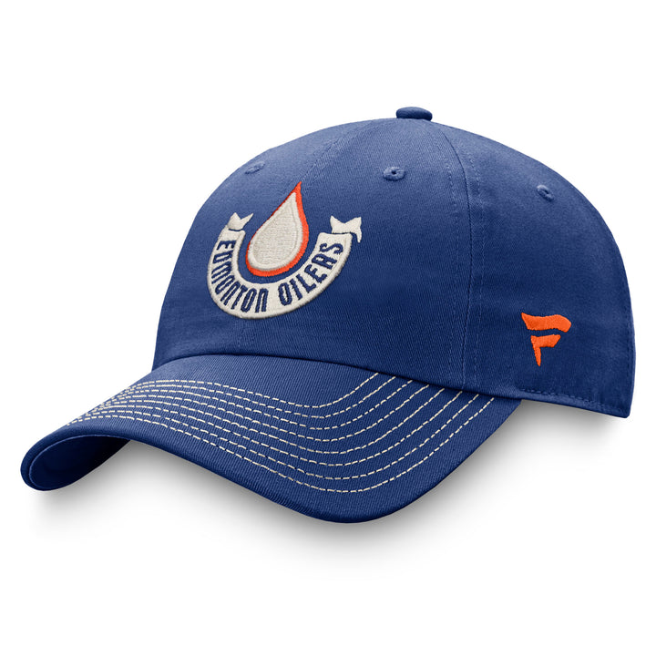Edmonton Oilers Womens Fanatics 2023 Heritage Classic Team Adjustable Hat