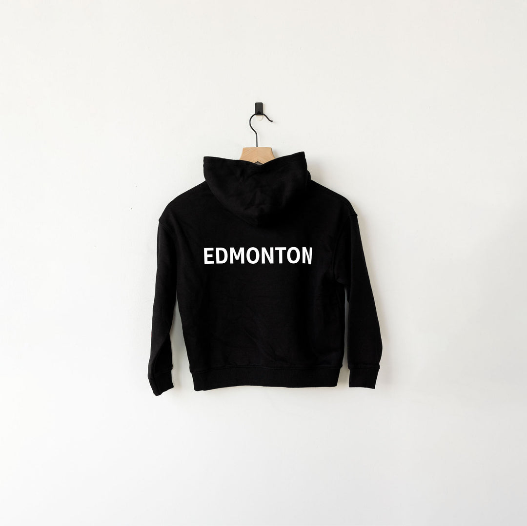 Edmonton Oilers Youth Line Change All Day Black Hoodie