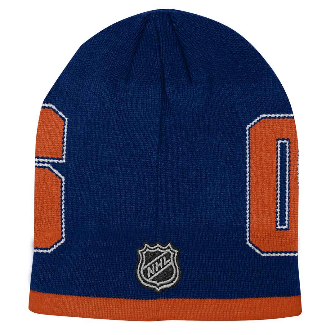 Edmonton Oilers Youth Outerstuff Blue Legacy Beanie Toque