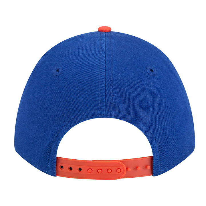 Edmonton Oilers Youth New Era Blue & Orange Team Loyal 9FORTY M-Crown Snapback Hat