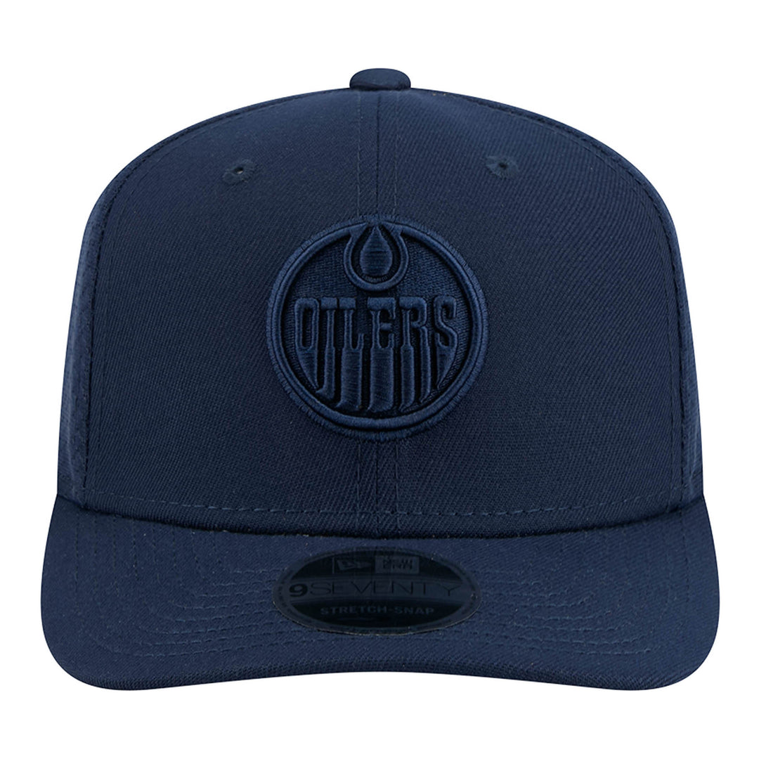 Edmonton Oilers Youth New Era Color Pack Navy Blue 9SEVENTY Mesh Stretch Snapback Hat