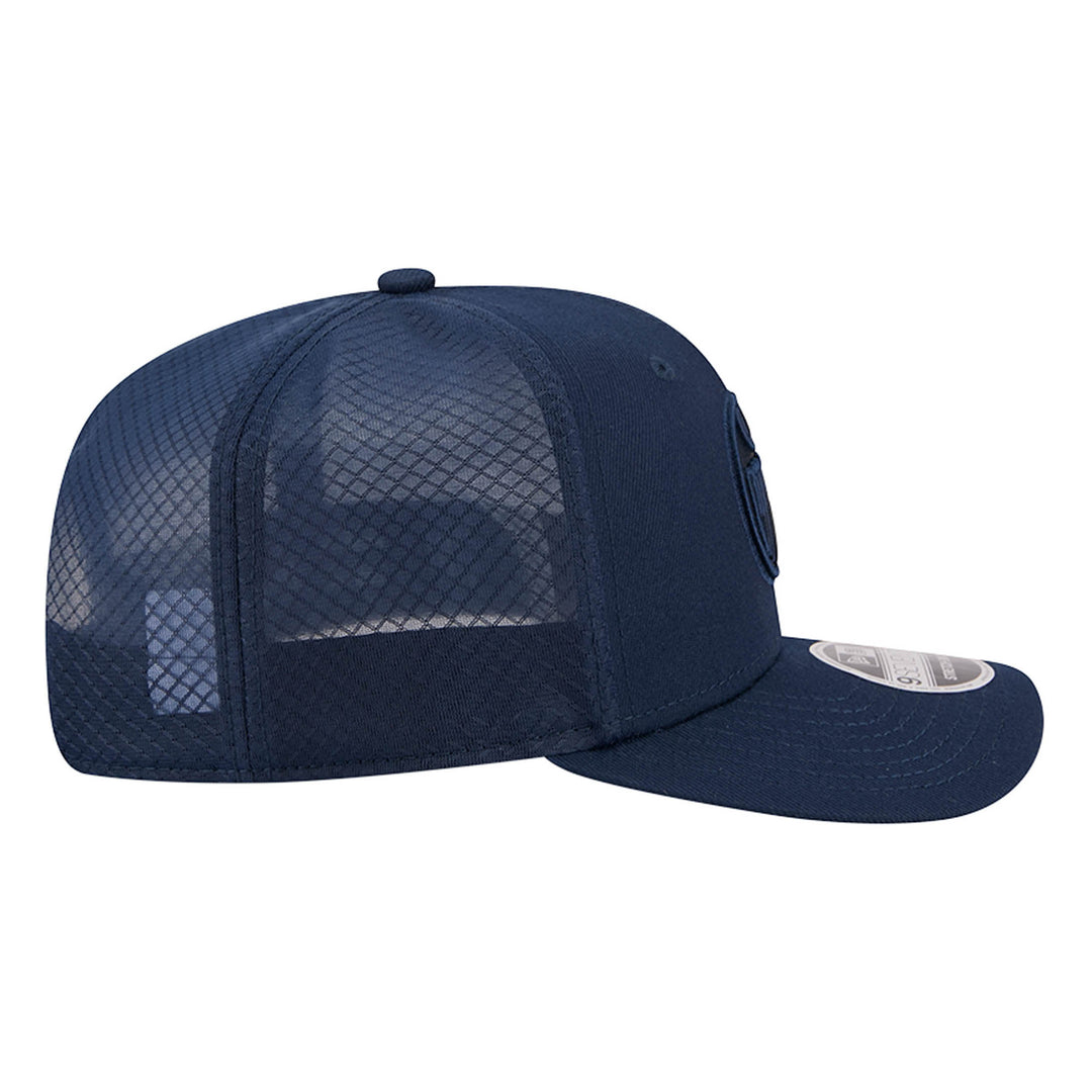 Edmonton Oilers Youth New Era Color Pack Navy Blue 9SEVENTY Mesh Stretch Snapback Hat