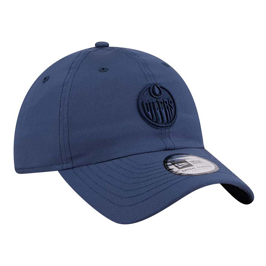 Edmonton Oilers Youth New Era Color Pack Navy Casual Classic Adjustable Hat