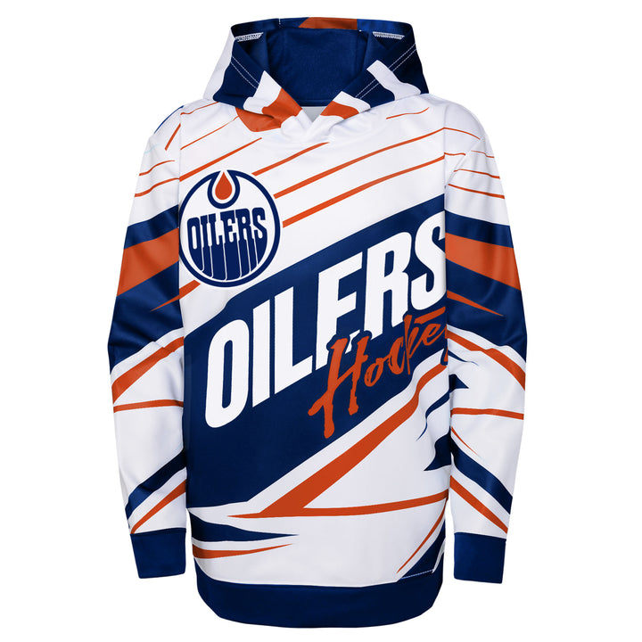 Edmonton Oilers Youth Outerstuff Adept Hoodie