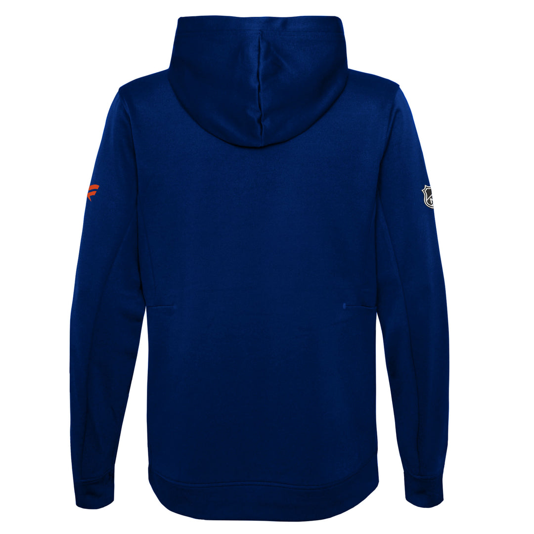 Edmonton Oilers Youth Outerstuff Authentic Pro Royal Hoodie
